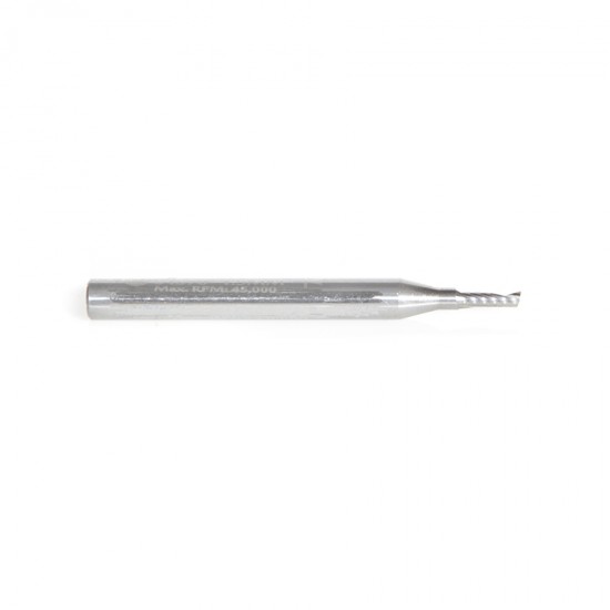 Broca 1.5 mm Amana Tool en espiral para Aluminio Up-cut 51370