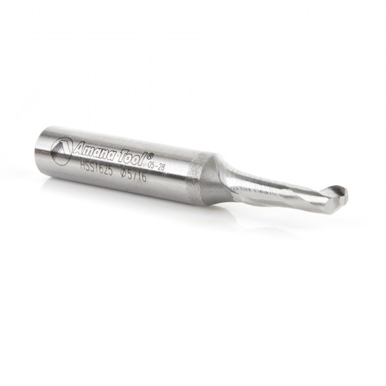 Broca 5/16" Amana Tool en espiral de alta velocidad Up-cut para Aluminio HSS1625.