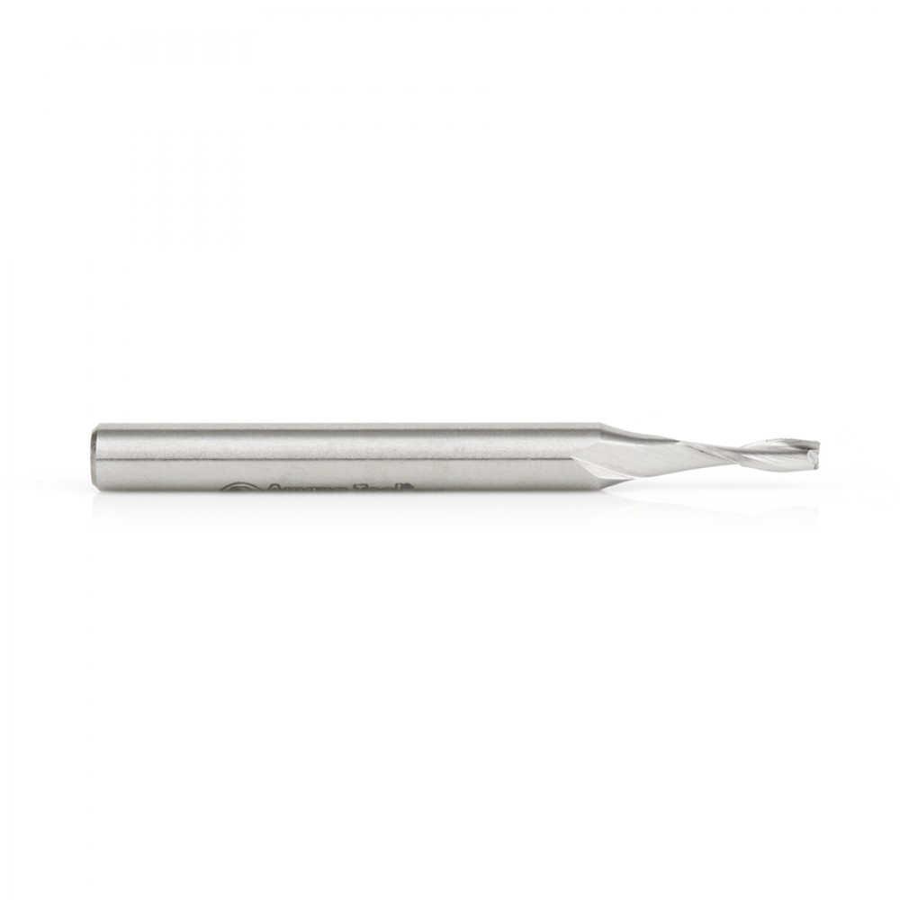Broca 1/8" Amana Tool en espiral de alta velocidad Up-cut para Aluminio HSS1630.
