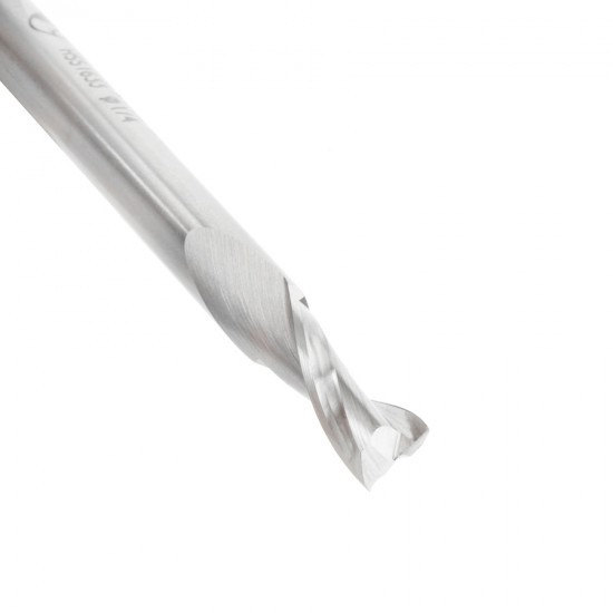 Broca 1/4" Amana Tool en espiral de alta velocidad Up-cut para Aluminio HSS1633.