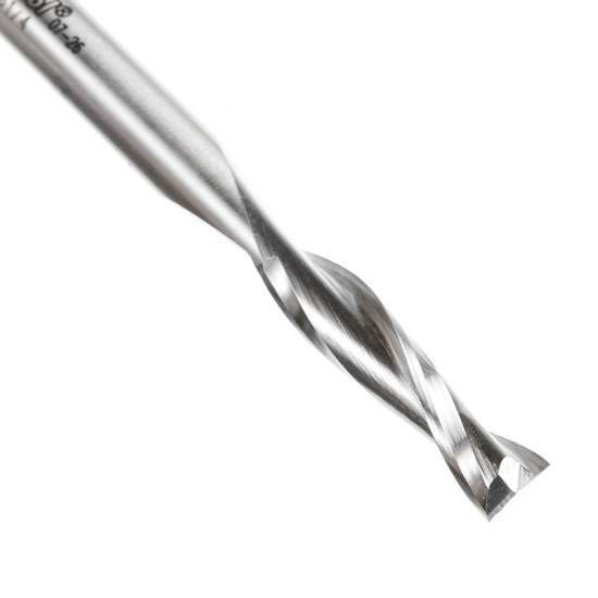 Broca 1/4" Amana Tool en espiral de alta velocidad Up-cut para Aluminio HSS1636.