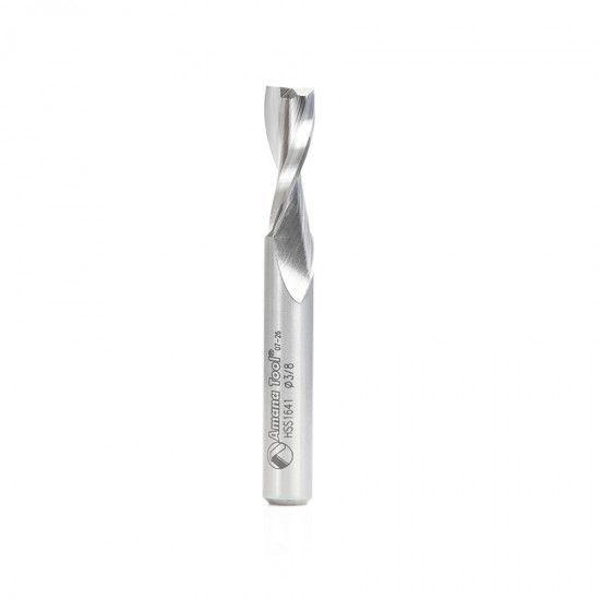 Broca 3/8" Amana Tool en espiral de alta velocidad Up-cut para Aluminio HSS1641.