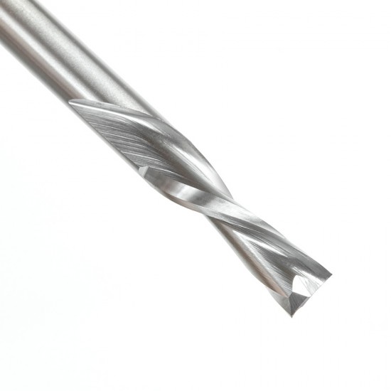 Broca 1/4" Amana Tool en espiral de alta velocidad Down-cut para Aluminio HSS1653.