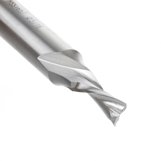 Broca 5/16" Amana Tool en espiral de alta velocidad Down-cut para Aluminio HSS1657.