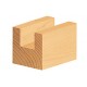 Broca Amana Tool Recta 2 filos, vastago 3/8 de Alta producción para madera CNC 45400