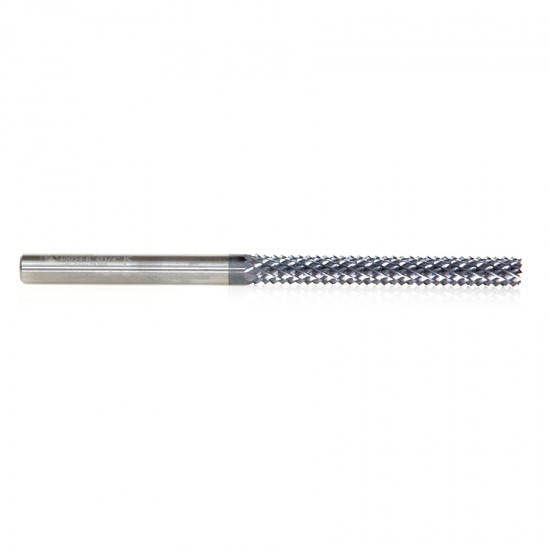 Broca 1/4" Amana Tool con molino en el extremo de la punta para material compuesto y fibra de vidrio 48054-B