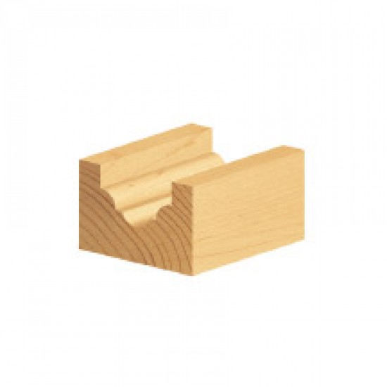 Broca Amana Tool de 1/4 para madera con 2 filos para ranurado 56108