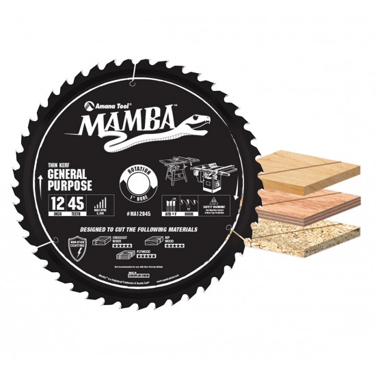 Disco Mamba 12" Amana Tool para uso general.