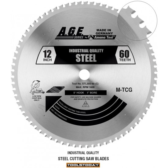 Disco A.G.E. para corte de acero STL160-30